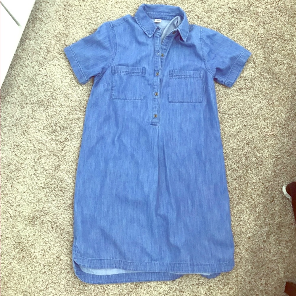 Denim Jean Short Sleeve Dress ! *OLD NAVY*